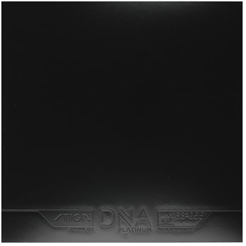 STIGA Table Tennis Rubber DNA Platinum XH, 2.3 with Superior Grip and Optimal Spin, Black