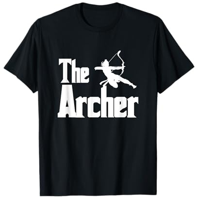 Bogenschießen Tshirt Männer Damen Bogenschütze T-Shirt