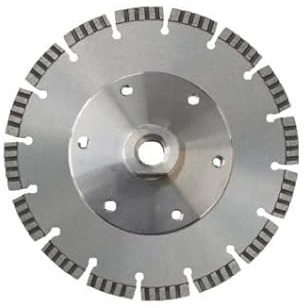 GÖLZ - Disque diamant LT30 flasqué m14 - coupe à sec par meuleuse - ø 125 mm/alésage m14