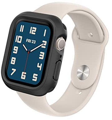 RhinoShield Bumper-Hülle für Apple Watch Series 7/8 / 9 45 mm | Schlanke Schutzhülle, leicht und stoßdämpfend