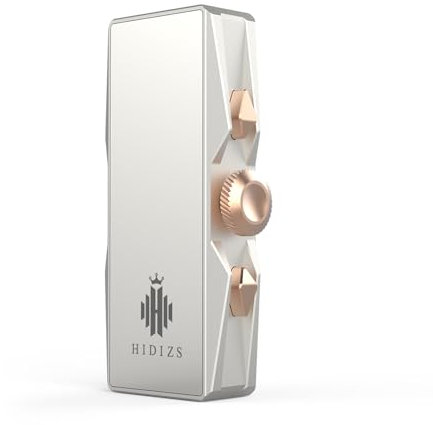 HIDIZS S8 Pro Robin Headphone Amplifier Portable HiFi Balanced Dongle DAC for iPod Android PC with Windows/Mac OS/iOS/iPad OS System,Silver