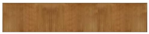 vidaXL Tappeto Rettangolare Marrone 60x300 cm in Bambù