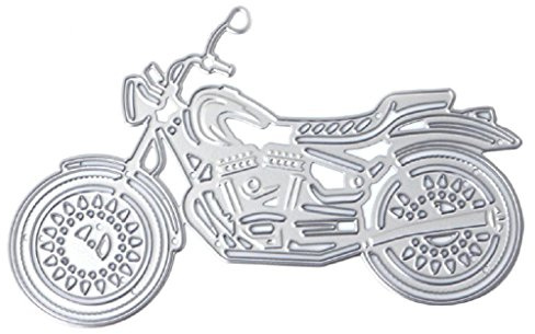 Motorrad-Metall-Stanzschablone, Schablone, Papier, Karten, Scrapbooking, Basteln