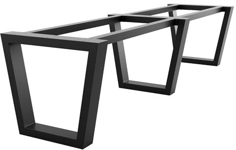 MetaloPro Möbelbeine Atria Extrm 300x80x72 cm – Hohe Tragfähigkeit | Hochwertiges Metall, ideal für Tischbau und Sofabau, einfache montage, vielseitig verwendbar, elegantes design