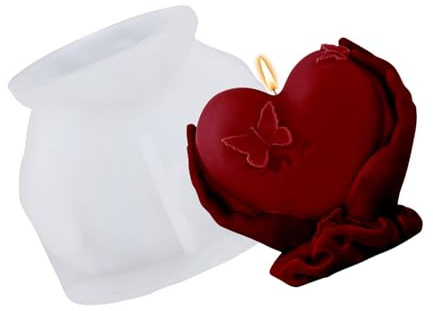 Stampi in silicone a forma di cuore per realizzare stampi in silicone a forma di cuore per resina epossidica gesso decorazione stampo