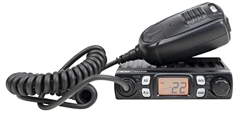 Radio CB CRT One V, avec Vox, S-mètre, 4W, ASQ, 12V, Gain RF