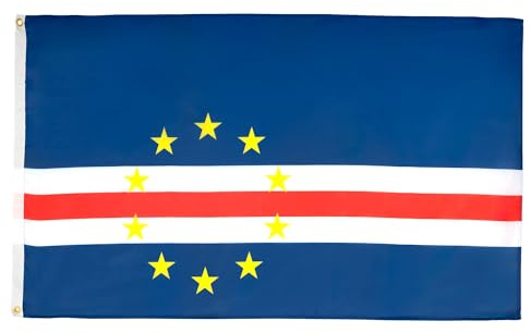 AZ FLAG Cape Verde Flag 90x60 cm 100D Polyester 2 Grommets