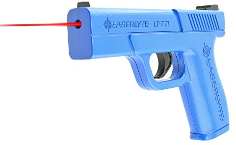 LaserLyte LT-TTL Laser Trainer Pistol Full Size Glock 19 with Realistic Size, Weight, Feel, Resetting 5.5lb Trigger Pull for Accuracy and Recoil Training