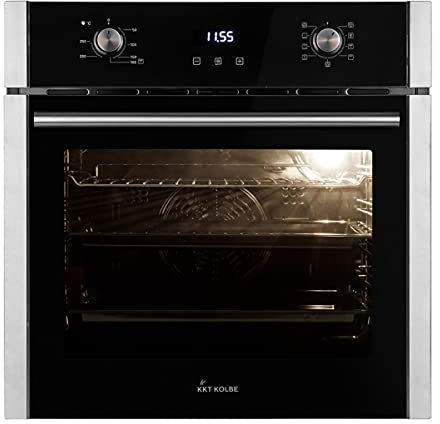 Four encastrable electrique | 60 cm | 70L | 2,8kW | Fonction pizza | Gril | Circulation de l'air | Air chaud | Timer automatique | EB8005ED