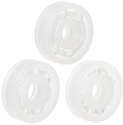 626 PP Plastic Bearings 6 x 19 x 6 mm Glass Ball Nylon Cage Pack of 5