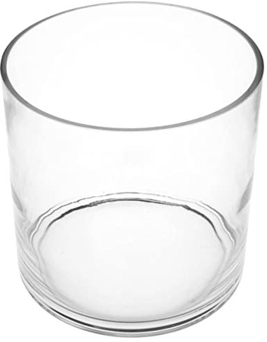 Atmosphera - Vase Cylindre - Verre - H18 cm