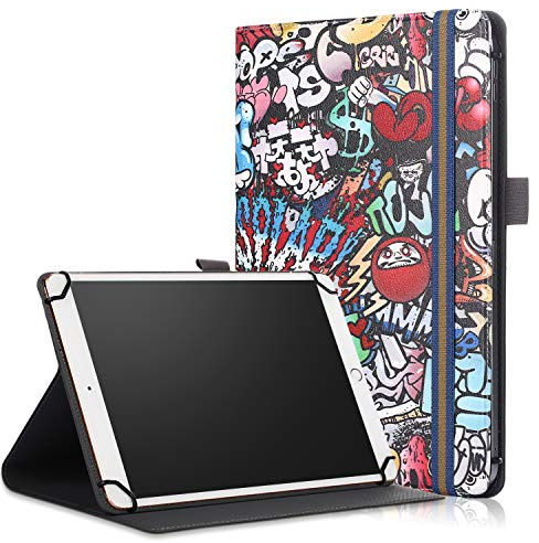 Acelive Universal Hülle für 10 10.1 Zoll Tablet(für TOSCIDO/Padgene/ACEPAD/10.1, für LNMBBS/Qimaoo/Dragon Touch/TYD/vankyo 10)