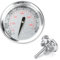 Denmay 60540 7581 GRILL Thermometer für Weber Spirit II & I 200/300, Q-Serie, Grillthermometer Ersatz für Weber Holzkohlegrill Spirit E/S 210, 220, 310 Grill, Ø 4,6cm