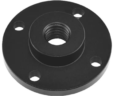FEICHAO Placa de montaje en zapata, montaje en pared, soporte adaptador de trípode de rosca de 1/4 3/8 pulgadas para monitor de brazo mágico, luz flash, cámara DSLR (tipo D D40 mm 3/8 agujeros)