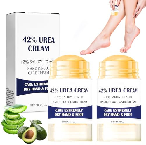 Vibbang 2Stück Hydrating and Anti-Cracking Foot Cream, Fußcreme Trockene Füße, Aktualisierung Feuchtigkeitsspendende und Anti-Riss-Fußcreme, Fußpflegecremes Lindert Trockenheit Rissbildung