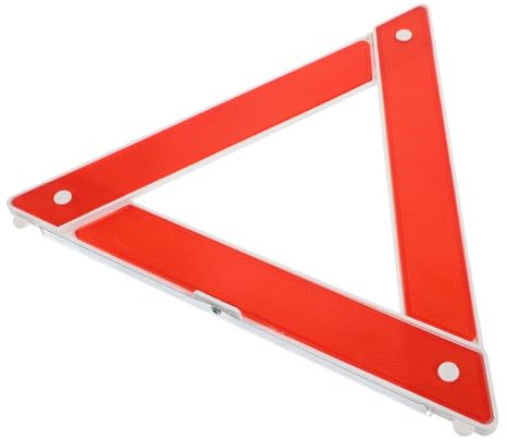 SWOOMEY Triangle Avertissement De Sécurité pour Voiture Panneau De Présignalisation Routier Facile à Transporter Et Stocker
