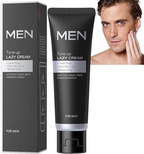 Men's BB Cream Foundation with Concealer, Colour Corrector & Moisturizer - Tinted Moisturizer to Balance Skin Tone & Daily Use