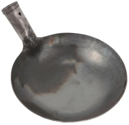 Happyyami Cucharón De Agua De Hierro Reutilizable con Mango Ergonómico Gran Capacidad para Cocina Jardín y Uso Doméstico Práctico