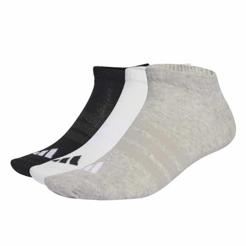 adidas Unisex Thin&light Essentials Low Cut Socks 3 Pair Pack Socks (pack of 1)