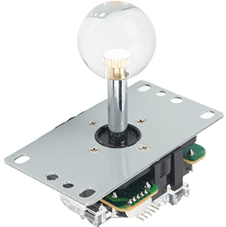 Manette de Jeu D', Sensation de Main Légère, Bâton de DIY, Joystick 3D pour Consoles de Jeux D' (Couleur transparente)