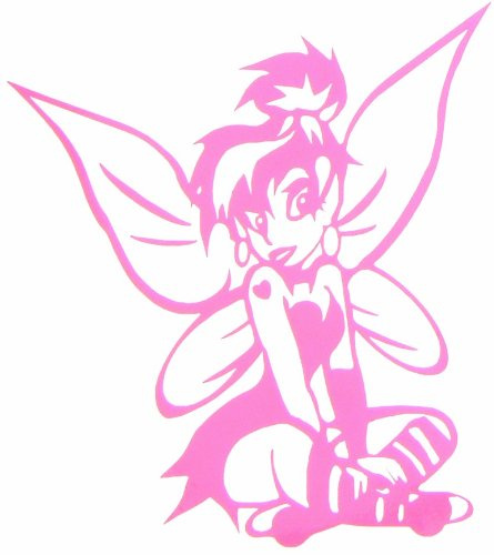 Sticker La Fée Clochette Rose