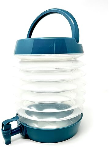 Faltbarer Wasserspender 5,5 Liter Farbe: Petrol Camp4