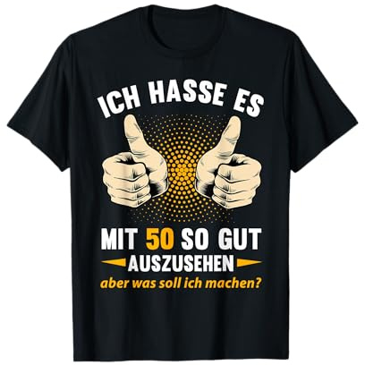 50. Geburtstag Mann Frau 50 Jahre 1976 Deko Lustig Geschenk T-Shirt