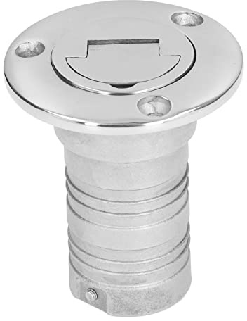 Fafeicy 38mm Edelstahl 304 Kraftstofftankdeckel mit Schlüsselloser Verschluss für Boote LKW Wohnwagen Anhänger Marine Tankdeckel Kraftstoffsysteme Tankverschluss für Fahrzeuge