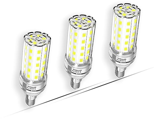 HAONIULED Light Bulb, 10W 5000K Cool Daylight White, 100W Equivalent Light Bulbs, 1100 Lumens Non-Dimmable LED Bulb, E12 Standard Base, Energy Efficient 3-Pack