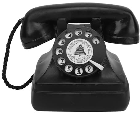 Téléphone fixe classique, téléphone à cordon rétro vintage, téléphone vintage de luxe de style européen et américain, décoration rétro analogique pour la maison, le bureau et l'hôtel