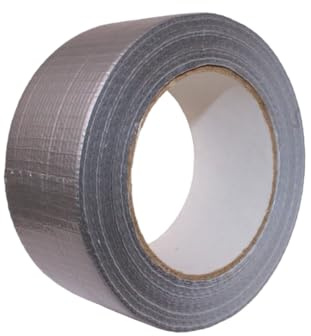PROFIVENT.DE Universelles Grau Duct Tape 48mm x 50m Wasserdicht | Gewebeklebeband Panzertape Duct Tape Reparatur Klebeband Starke Klebkraft