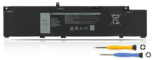 K KYUER 68Wh MV07R Laptop Battery for Dell G3 15 3500 3590 G5 15 5500 SE 5505 Gaming Series i5-10200H i7-10870H i5-9300H i7-9750H AMD Ryzen 5 4600H 7 4800H 9 4900H P89F P89F001 P89F002 P89F003 P89F004