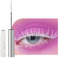 Waterproof Mascara Blanc, Mascara Volume Intense, Mascara Effet Extension de Cils, Longue Durée, Anti-taches Naturellement Mascara pour Une Utilisation sur Scène