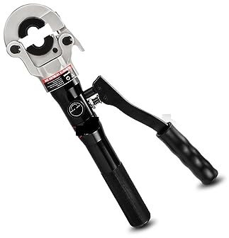 Tubo idraulico Pex Tubo in alluminio Tubo idraulico Tubo in plastica Tubo Riscaldamento a pavimento Strumento di crimpatura a presse Costruito per durare(VAU15 20 25mm)