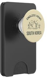 Endless Views South Korea Vacation Travel PopSockets PopWallet for MagSafe