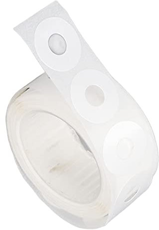 Tbeste Heavy DU Receentor P Löcher Kunststoff Loch PU Receme Stickeriy Produktion PVC Wasserdichtes Sipulatempfehlung Kollektion (WHITE)