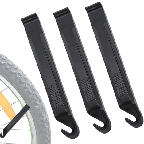 Cycle Tire Removal Tool, Tyre Lever Spoon Set | Heavy Duty Tube Remover Tool with Reinforced Edge and Mountain Bike Tire Pry for Repairs, Durable Repair Equipment for Dirt Cycle