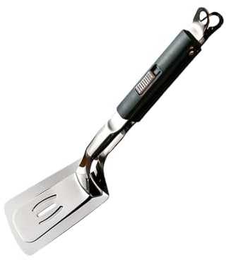 Pinzas para asar de grado profesional con agarre antideslizante, mango ergonómico de ABS y construcción resistente al óxido, fácil de limpiar