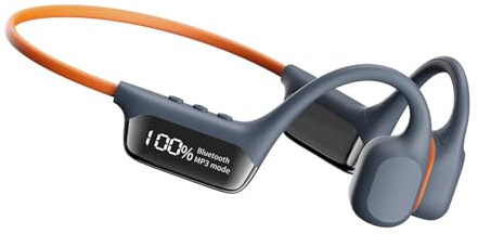 bergxperten Cranovib V2 Waterproof Bone Conduction Headphones Swimming Swim earphones, IP68 waterproof rating, featuring Bluetooth 5.4 technology and a 32GB built in MP3 player