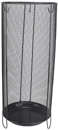 OVAQUIXI Umbrella Stand Durable Mesh Design Quick Drying Holder for Home Office Hotel for Family and Guests Iron (Style 1)