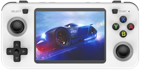 Nuovas console da gioco R36H, console portatile per videogiochi con schermo IPS da 3,5, scheda integrata da 128 GB e 20.000 giochis, sistemas open source Linux