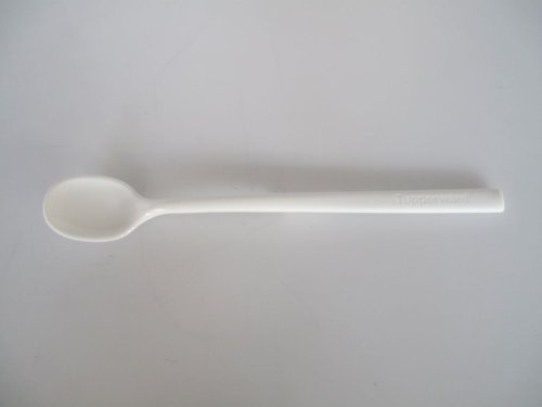 TUPPERWARE Löffel Hängelöffel Plastiklöffel weiß Allegra