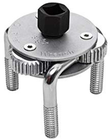 GrecoShop Chiave a Tre Griffe Autostringente per Filtro Olio 65-110 mm