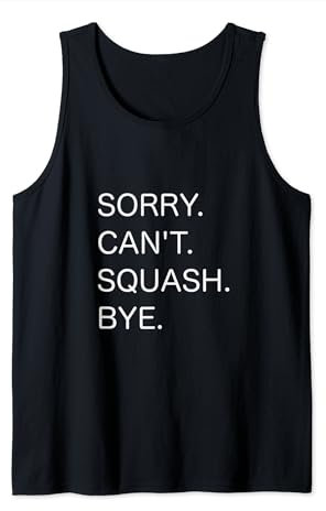 Squash Zubehör für Freizeit und Training Tank Top