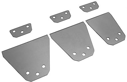 Fictory Fictory de raspador de martillo rotativo 3 piezas, rascador de suelo de acero con resorte, herramienta de eliminación de adhesivo de lechada de azulejos con juntas, kit de herramientas de