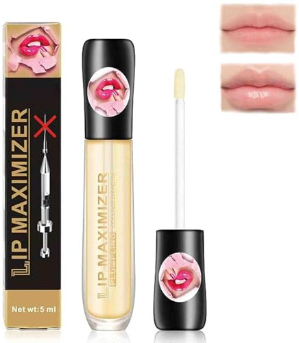 Vitamin E Lip Plumping Serum, Lip Plumping Serum Instant Lip Balm, Lip Hyaluronic Lip Plumper, Lip Plumping Serum Instant Lip Filler, für Feuchtigkeitspflege, Beseitigung von (1pcs)