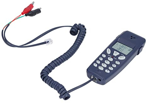 XUXHOU LCD -Play FSK DTMF Cavo telefonico con funzione di riposo rosso - rottura per il set di identificazione di chiamata fisso a 12 bit