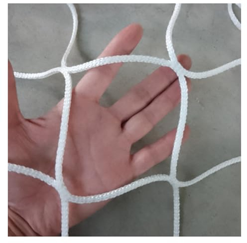 VXHCS Seilnetz Knotenfreies Polyestermaterial 10cm/4mm Sicherheitsbarriere für Balkontreppen Dekorative Netze für Garten und Bauernhof(1x1m/3.3x3.3ft)