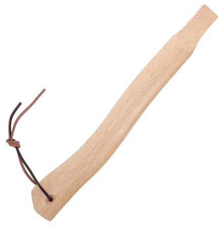 DEARMAMY Wood Hammer Handle Replacement, Solid Oak Wooden Hammer Handle Grip, Carpenter Tool Accessory for DIY Woodworking and Outdoor Repairs
