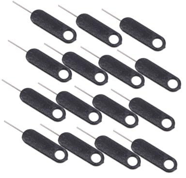 SOLUSTRE Strumento di Espulsione Sim 15 Pezzi Ago Sim Compatto e Portatile Accessorio per Cellulari e Tablet Facile da Usare da Trasportare
